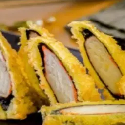 Kani Tempura (Fried Skewers)